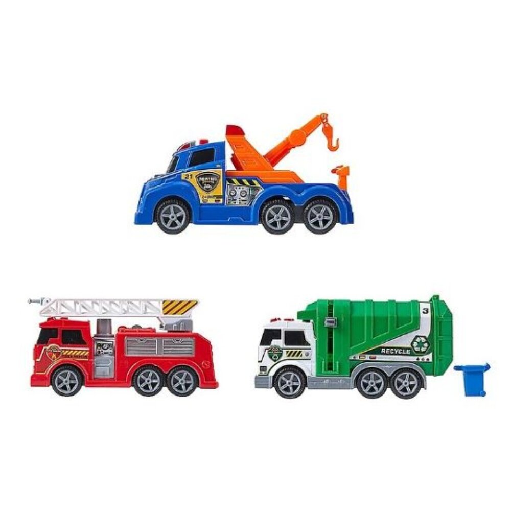 Anko Lights and Sounds Vehicles 3 Pack